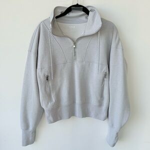 Old Navy Active Dynamic Fleece Quarter Zip Sweatshirt size medium